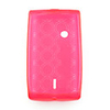 Protective High Transparency Silicon Case for X8(Pink)