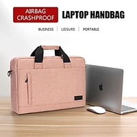Protective Laptop Bag Sleeve Laptop Shoulder Briefcase For 13 14 And 15.6 Inch MacbookAir2020 Hp Lenovo Dell Top Handle