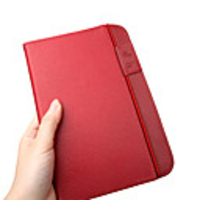 Protective Leather Case for Amazon Kindle 3 - Red