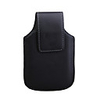 Protective Leather Flip-Open Case With Belt Clip for Blackberry 9000(Black)
