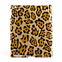 Protective Leopard Style Hard Plastic Back Case for iPad 2