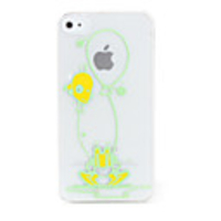 Protective luminous PVC Case For iPhone 4(Frog)