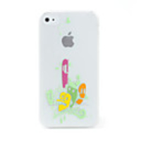 Protective luminous PVC Case For iPhone 4(Maces)