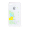 Protective luminous PVC Case For iPhone 4(Spaceman)