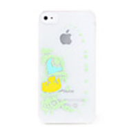 Protective luminous PVC Case For iPhone 4(Spaceman)