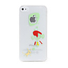 Protective luminous PVC Case For iPhone 4(Walk The Dog)