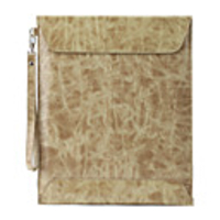 Protective Marble Pattern PU Leather Bag for Apple iPad - yellowish