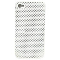 Protective Mesh Case for iPhone 4 (White)