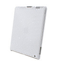 Protective Mesh Hard Case for ipad2 (White)
