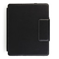 Protective Multifunction PU Leather Case Stand Car Mount for iPad 2 Black