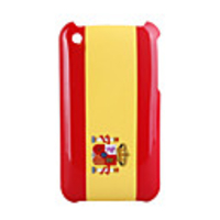 Protective National Flag Case for iPhone 3G/3GS (Spain)