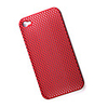 Protective Plastic Back Case for iPhone 4 - Red
