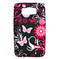 Protective Plastic Butterfly-pattern Back Case for Starlight HD (Black)