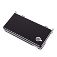 Protective Plastic Case Aluminum Cover for Nintendo DSi (Black)