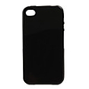 Protective Plastic Case for iPhone4 (Black)