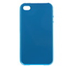 Protective Plastic Case for iPhone4 (Blue)