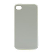 Protective Plastic Case for iPhone4 (White)