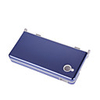 Protective Plastic Case with Aluminum Cover for Nintendo DSi (Blue)