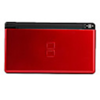 Protective Plastic Cover/Case for Nintendo DSi L (Red and Black)