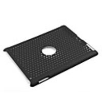 Protective Plastic Net Case for Apple iPad2 - Black