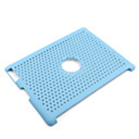 Protective Plastic Net Case for Apple iPad2 - Blue