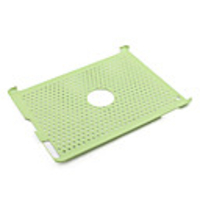Protective Plastic Net Case for Apple iPad2 - Green
