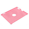 Protective Plastic Net Case for Apple iPad2 - Pink