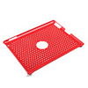 Protective Plastic Net Case for Apple iPad2 - Red