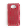 Protective Plastic Net Case for Samsung Galaxy S2 and i9100 - Red