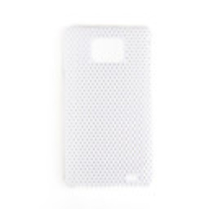 Protective Plastic Net Case for Samsung Galaxy S2 and i9100 - White