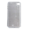Protective Plastic Plating Backside Case for iPhone 4 Silvery