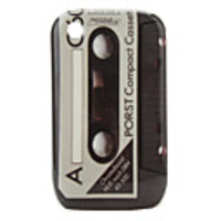 Protective Polycarbonate Case for Blackberry 8520 and 8530 (Gray tape)