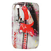 Protective Polycarbonate Case for Blackberry 8520 and 8530 (London Red Motorcycle)