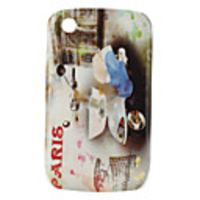 Protective Polycarbonate Case for Blackberry 8520 and 8530 (Motorcycle)