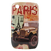 Protective Polycarbonate Case for Blackberry 8520 and 8530 (Paris Car)