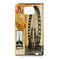 Protective Polycarbonate Case for Samsung i9100 (Sky Wheel)