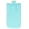 Protective PU Case for iPhone 4 (Light Blue)