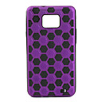 Protective PU Case for Samsung Galaxy S2 (Purple)
