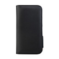 Protective PU Case with Strap for iPhone 4 Black Brown