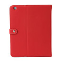 Protective PU Leather Case for Apple iPad2 - Red