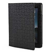 Protective PU Leather Case for iPad 2 (Black)