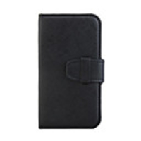 Protective PU Leather Case for iPhone 4 Black