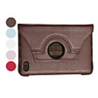 Protective PU Leather Case for Samsung P6800 Galaxy Tab 7.7 (360° Degree Rotation,  Assorted Colors)