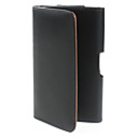 Protective PU Leather Case with Buckle for Samsung i9220 (Black)
