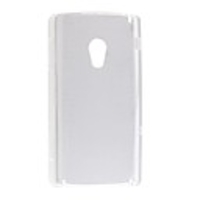 Protective PVC Case Cover for HTC 6400(double-deck crystal)