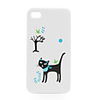 Protective PVC Case Cover with Package Shell for Iphone4