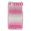 Protective PVC Case with Crystals Cover for iPhone 4,  4S
