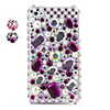 Protective PVC Case with Crystals Cover for iPhone 4, 4S