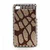 Protective PVC Case with Jewel Cover for IPhone