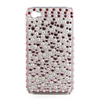Protective PVC Case with Jewel Cover for IPhone
